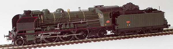 REE Modeles MB-030S - French Steam Locomotive 3-231 G 117 of the SNCF Depot TOURS (DCC Sound Decoder & Smoke)